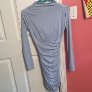 baby blue formal dress